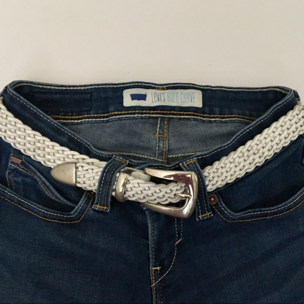 White Bohemian Belt